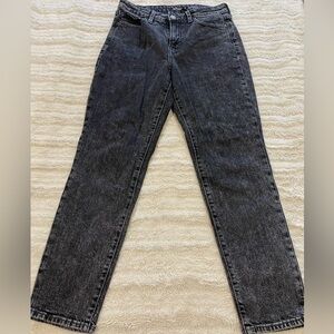 Old Navy Black Straight Leg Jeans Comfortable Fit
